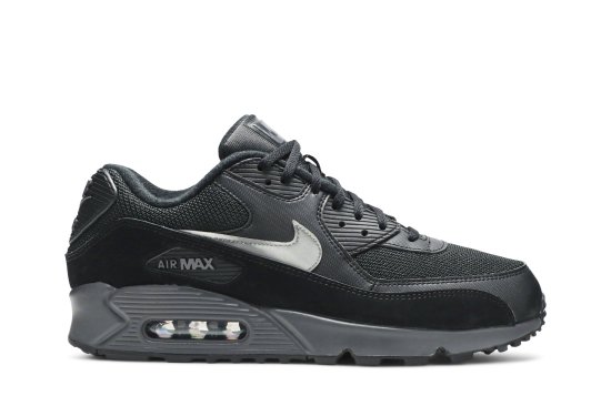 Air Max 90 Essential 'Black Silver' ᡼