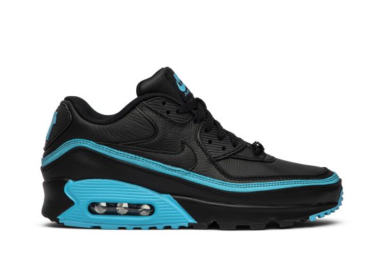 Undefeated x Air Max 90 'Black Blue Fury' ᡼