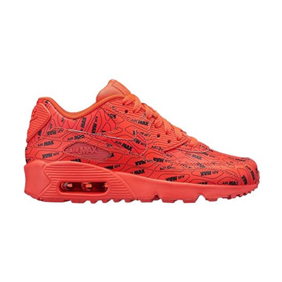 Air Max 90 SE GS 'All Over Logo' ᡼