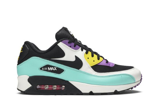 Air Max 90 Essential 'Black Bright Violet' ᡼