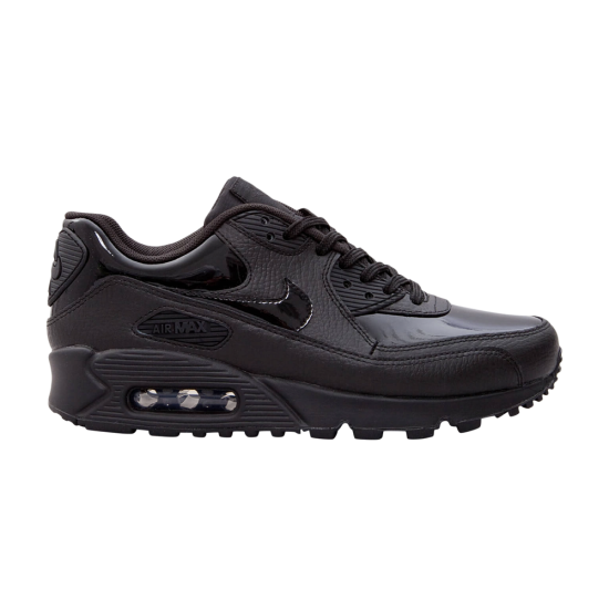 Wmns Air Max 90 Leather 'Triple Black' ᡼