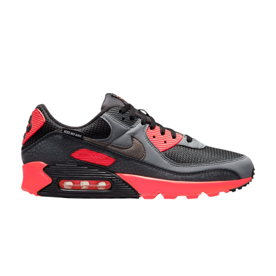 Air Max 90 'Kiss My Airs - Black Laser Crimson' ᡼