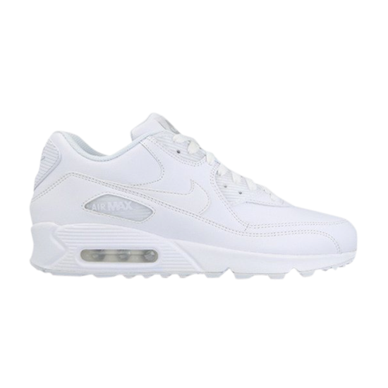 Air Max 90 Leather 'Triple White' ᡼