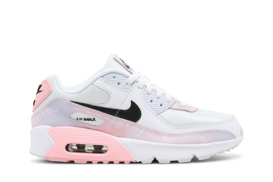 Air Max 90 GS 'White Pink Tie-Dye' ᡼