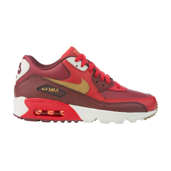 Air Max 90 Leather GS 'Red Gold' ᡼