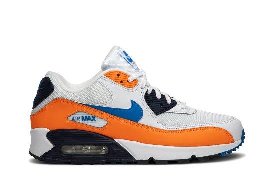 Nike air max blue and orange on sale