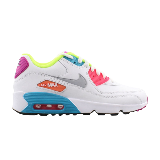 Air Max 90 LTR GS 'White Multicolor' ᡼