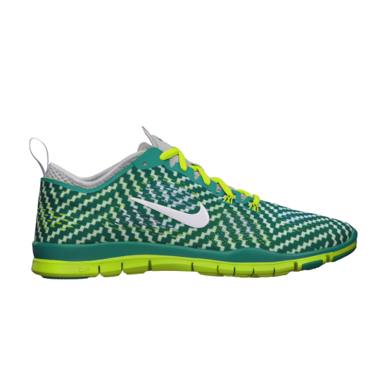 Wmns Free 5.0 Trainer Fit 4 Print 'Turbo Green' ᡼