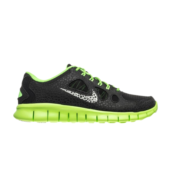 Free 5.0 Leather GS 'Black Flash Lime' ᡼