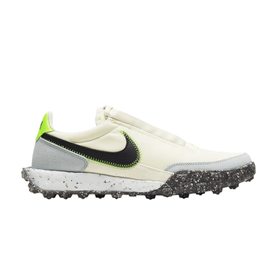 Wmns Waffle Racer Crater 'Pale Ivory Electric Green' ᡼