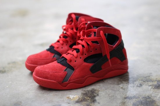 Air Flight Huarache 'University Red Black' ᡼3