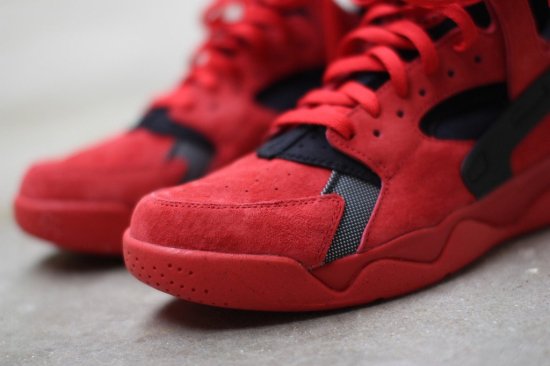 Air Flight Huarache 'University Red Black' ᡼4