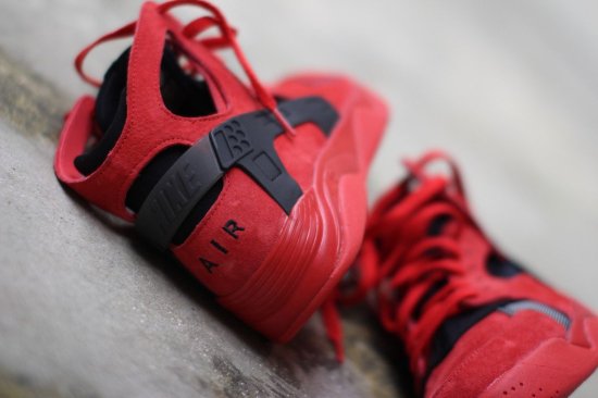 Air Flight Huarache 'University Red Black' ᡼6