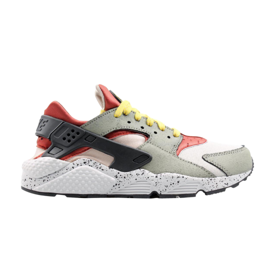 Air Huarache Run Premium 'Spruce Fog Citron' ᡼