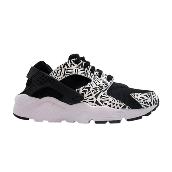 Huarache Run Print GS 'Black' ᡼