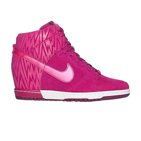 Wmns Dunk Sky Hi Print 'Bright Magenta' ᡼