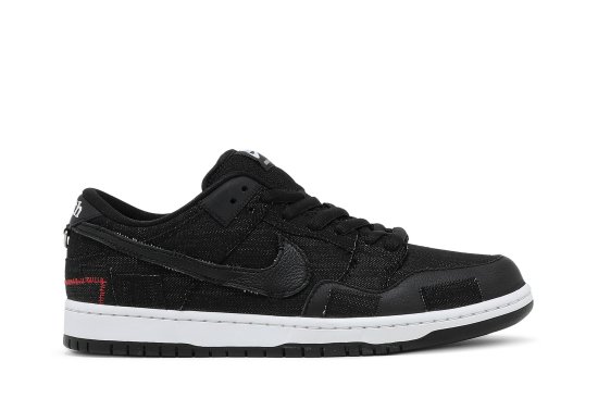 Wasted Youth x Dunk Low SB 'Black Denim' Special Box ᡼