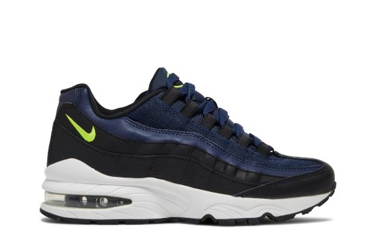 Air Max 95 GS 'Midnight Navy Lemon Venom' ᡼