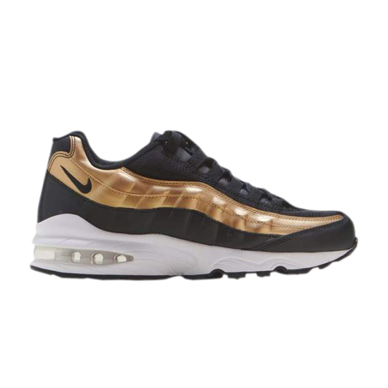 Air Max 95 GS 'Black Metallic Gold' ᡼