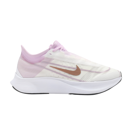 Wmns Zoom Fly 3 'White Light Arctic Pink Bronze' ᡼