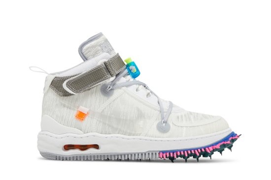 Off-White x Air Force 1 Mid 'White' ᡼
