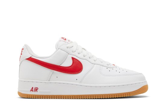 Air Force 1 Low 'Color of the Month - White University Red' ᡼