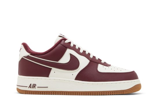 Air Force 1 '07 LV8 'College Pack - Night Maroon' ᡼