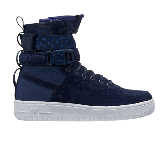 Wmns SF Air Force 1 High 'Midnight Navy' ᡼