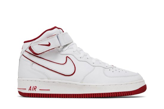 Air Force 1 Mid 'White Varsity Red' ᡼
