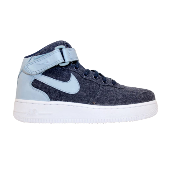 Wmns Air Force 1 '07 Mid PRM 'Midnight Navy' ᡼