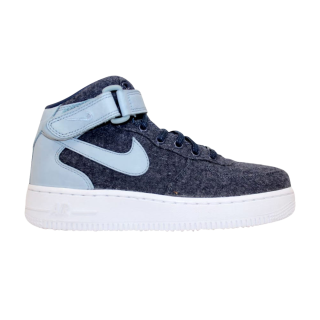 Wmns Air Force 1 '07 Mid PRM 'Midnight Navy' ͥ