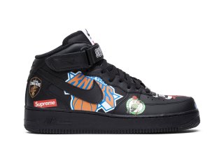 Supreme x NBA x Air Force 1 Mid 07 'Black' ͥ