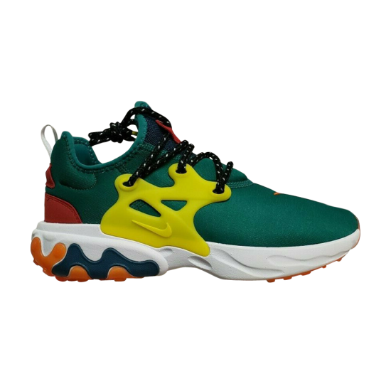 Wmns React Presto 'Mystic Green Chrome Yellow' ᡼