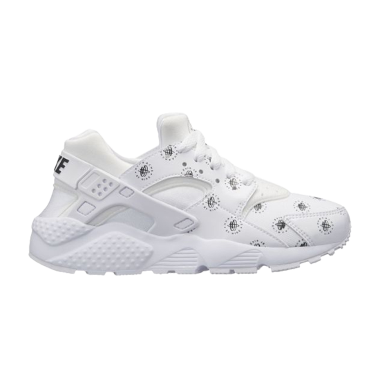 Huarache Run SE GS 'White Black' ᡼