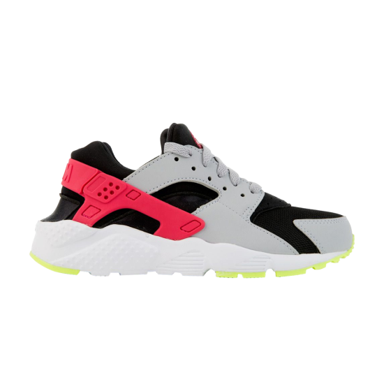 Huarache Run GS 'Black Rush Pink Grey' ᡼