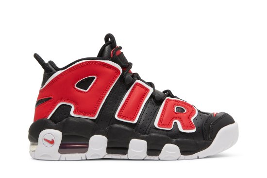 Air More Uptempo GS 'Black University Red' ᡼