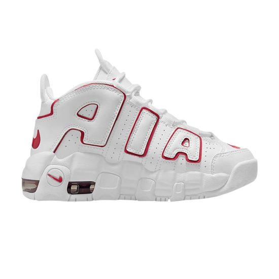 Air More Uptempo PS 'White Varsity Red' 2021 ᡼