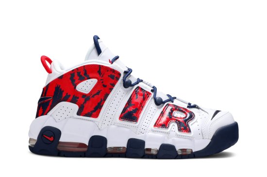 Air More Uptempo 'Red Navy Camo' ᡼