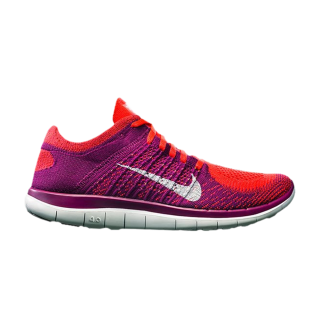 Wmns Free Flyknit 4.0 'Bright Crimson Raspberry Red'