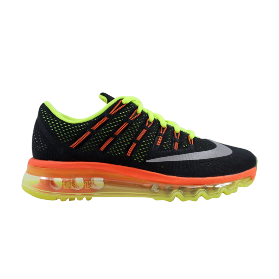 Air Max 2016 GS 'Black Volt Orange' ᡼