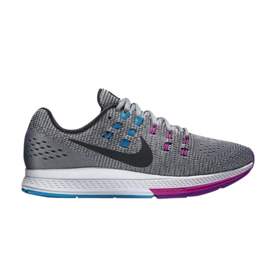 Wmns Air Zoom Structure 19 'Cool Grey Fuchsia Flash' ᡼