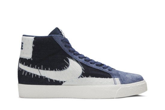 Blazer Mid SB 'Sashiko Pack - Mystic Navy' ᡼