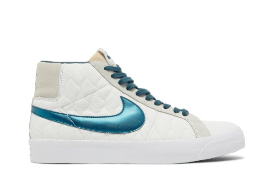 Eric Koston x Zoom Blazer Mid SB 'White Nightshade' ᡼