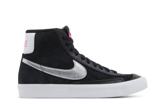 Wmns Blazer Mid Vintage '77 'Black Metallic Silver' ᡼