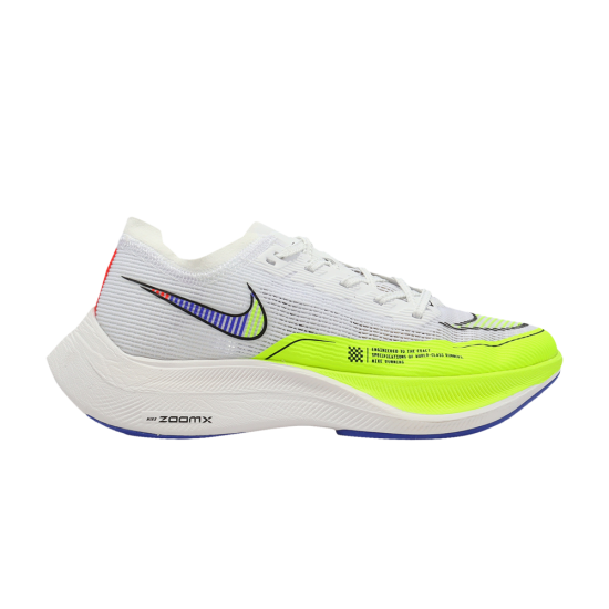 Wmns ZoomX Vaporfly NEXT% 2 'White Volt Racer Blue' ᡼