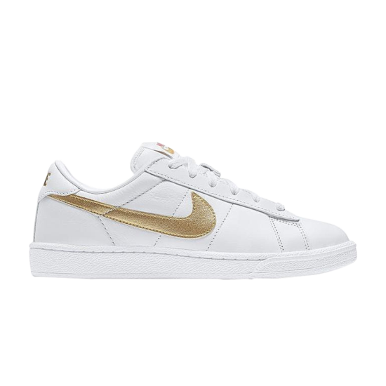 Wmns Tennis Classic 'Metallic Gold Swoosh' ᡼