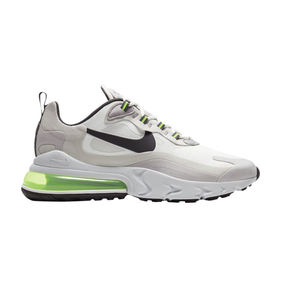 Air Max 270 React White Grey Electric Green NBA