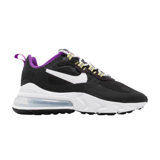 Wmns Air Max 270 React SE 'Black White Vivid Purple' ᡼