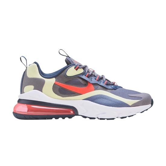 Air Max 270 React GS 'Iron Grey Lime Crimson' ᡼