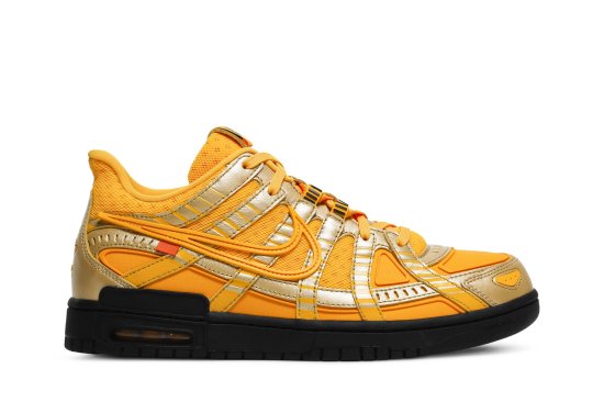 Off-White x Air Rubber Dunk 'University Gold' ᡼